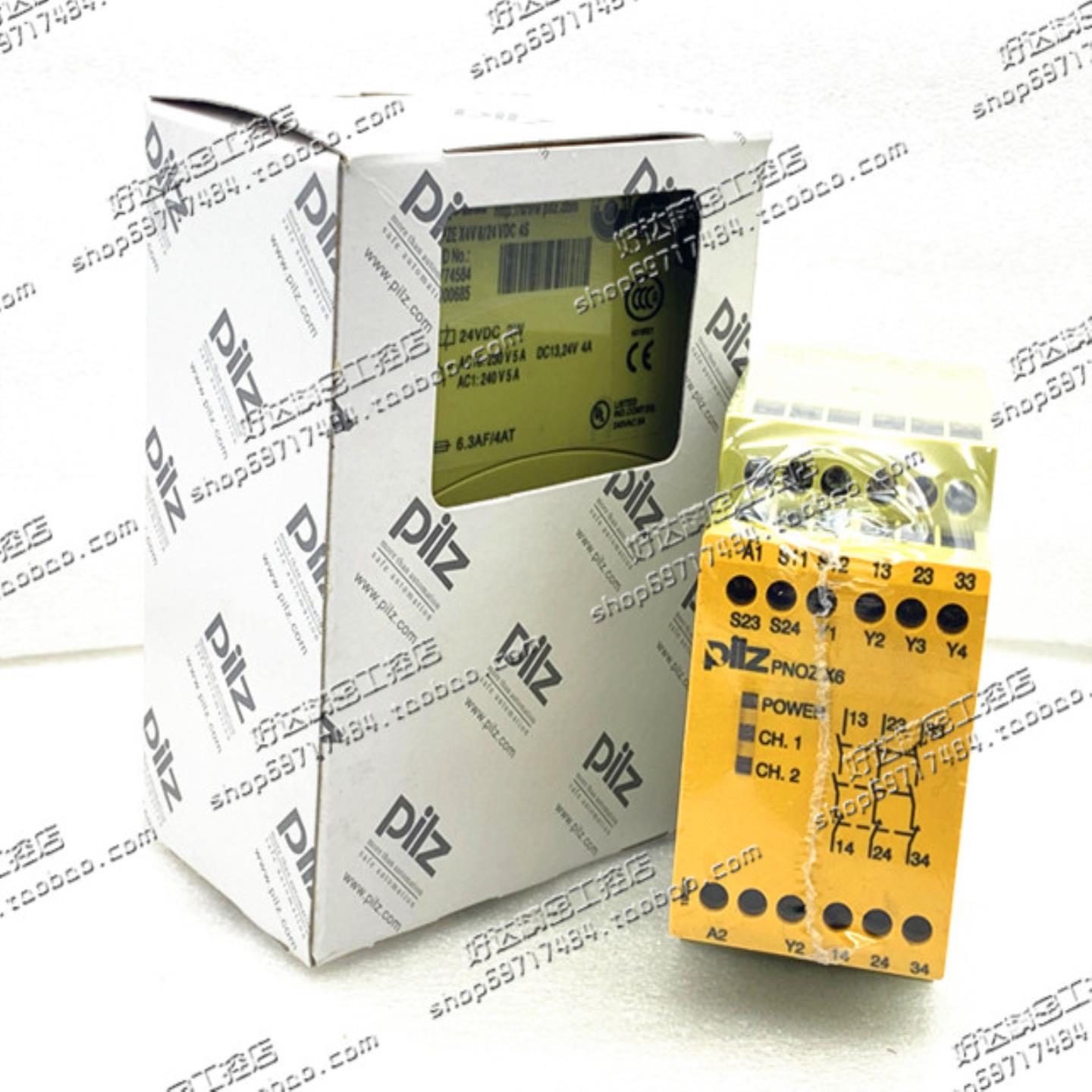 PNOZX624VAC/DC3n/o订货号774729正品PILZ皮尔兹安全继电器