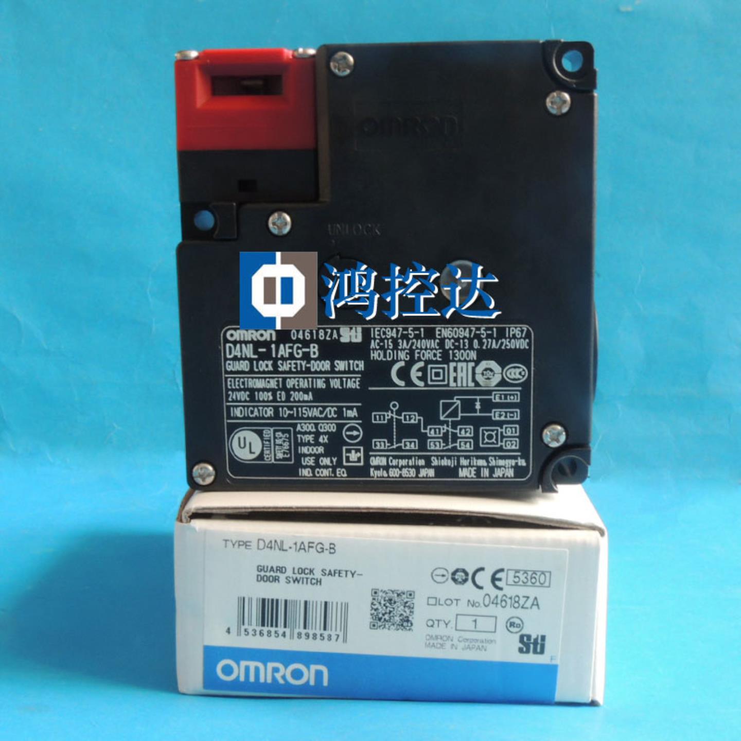 Omron安全门开关D4NL-1AFG-B