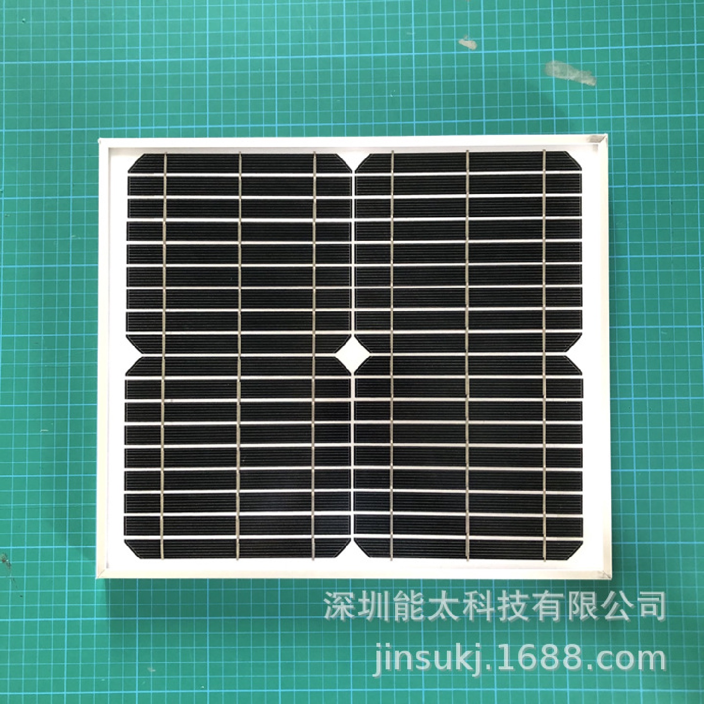 玻璃层压太阳能板15W9V带稳压电路太阳能组件太阳能电池充电板