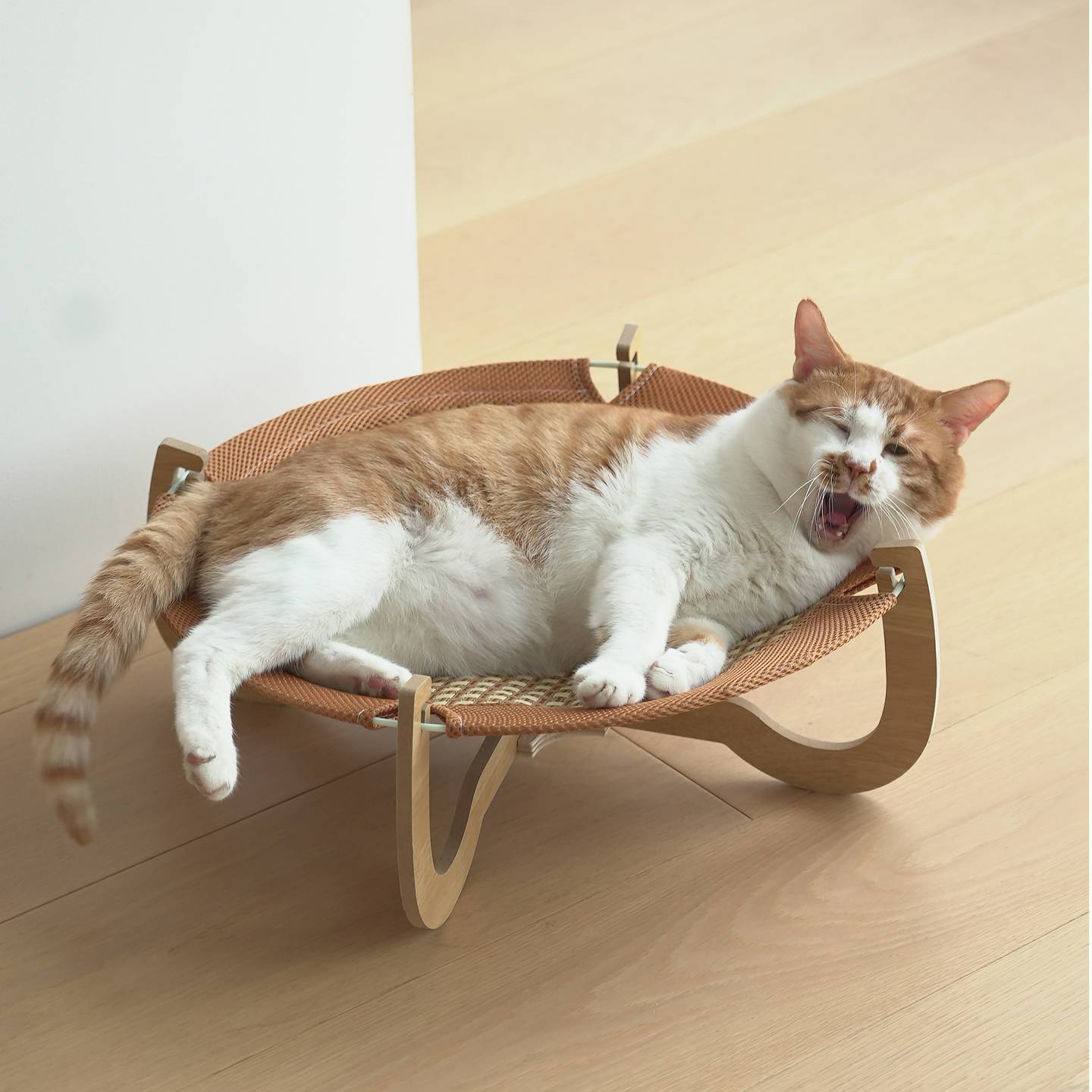 藤编宠物猫咪狗窝凉席木沙发行军吊篮床用品可拆洗垫夏季防潮透气