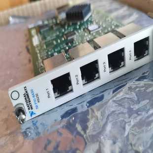 NIPXI-8430四口RS232串口卡，功能完好，原装正