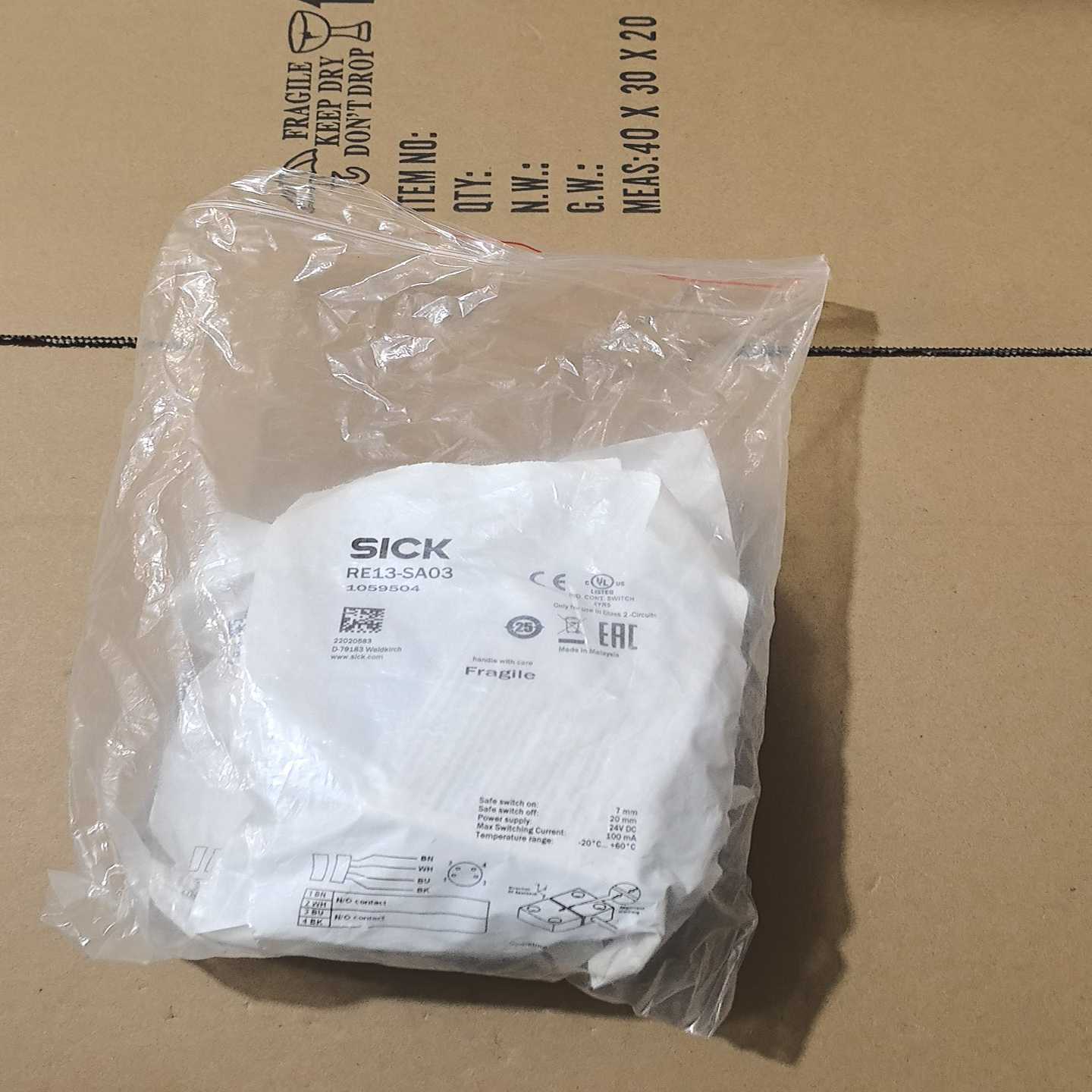 询价~德国SICK西克RE13-SA03安全开关传感器10