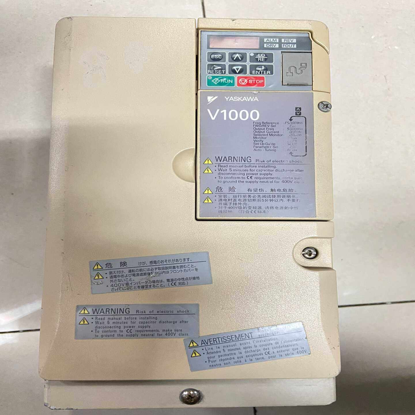 【议价】CIMR-VB2A0030FAA，安川V1000变频器，功能适用