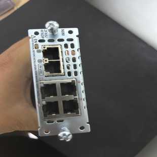 思科模块NIM-2FXS/4FXOP全新拆机到货一个，有单联