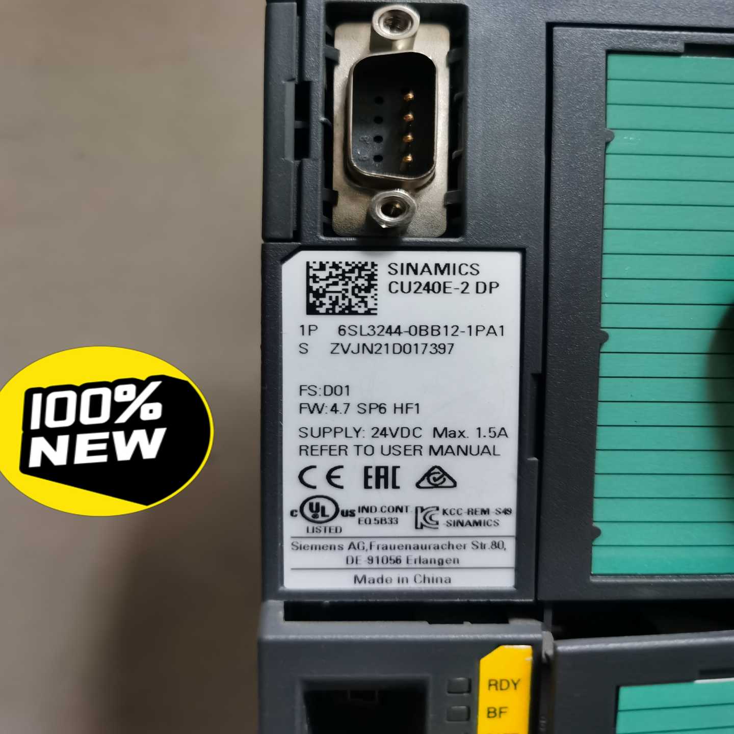 【议价】6SL3244-0BA20-1PA06SL3244-0BA适用