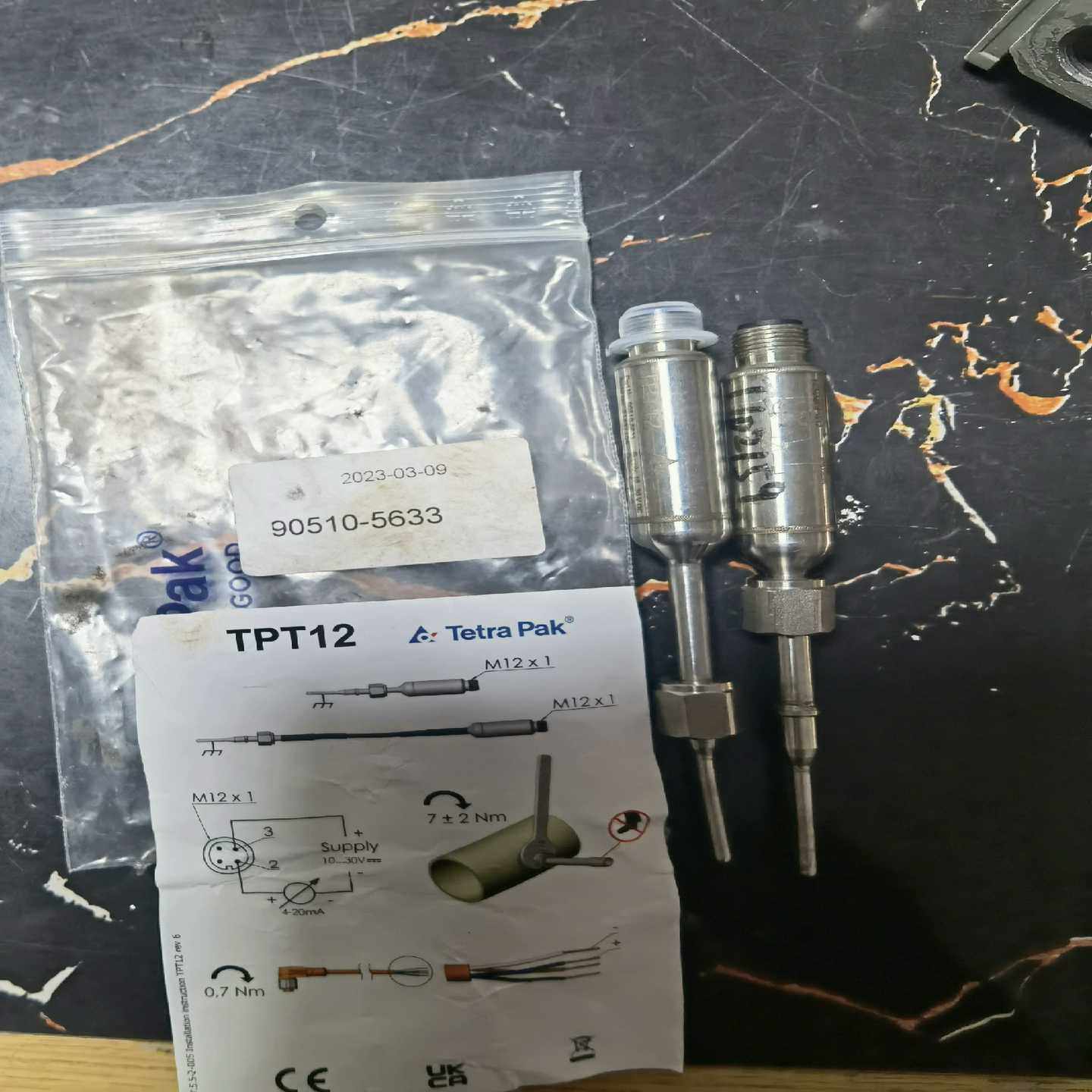 利乐温度传感器TPT12   90510-5633（地坛设备）