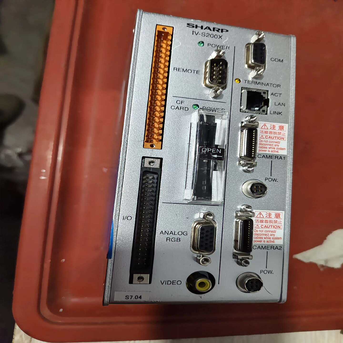 夏普iv-s200x视觉控制器配件处理，啥也不保，拍前请咨询--议价商