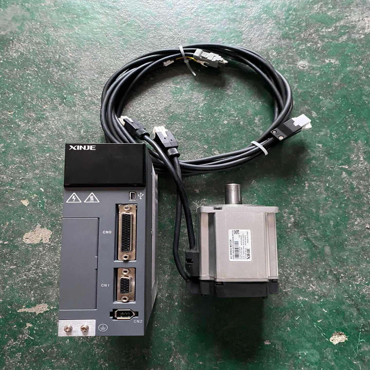 咨询-750W信捷DS5F伺服套装，支持脉冲和网口通信控制，拆