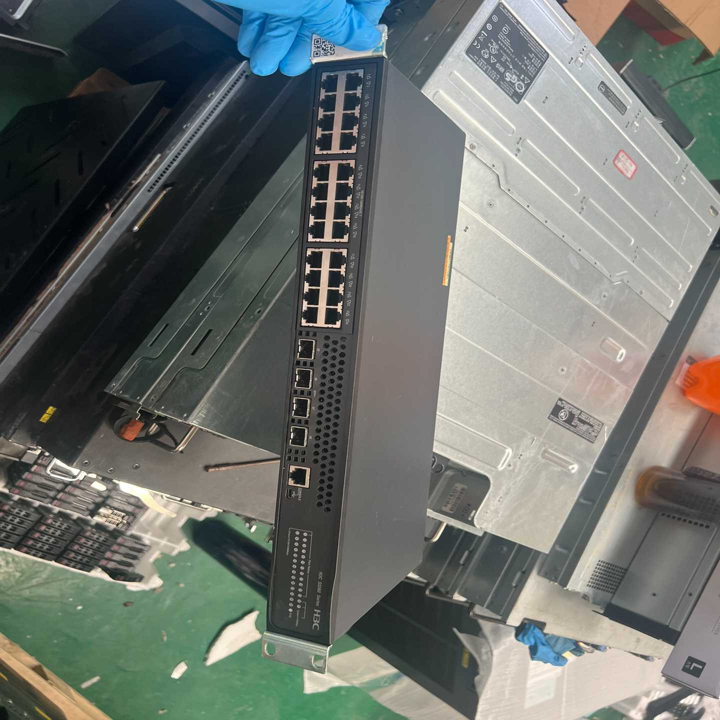 询价~H3C交换机 S5560S-28S-SI 华三24口千兆三层