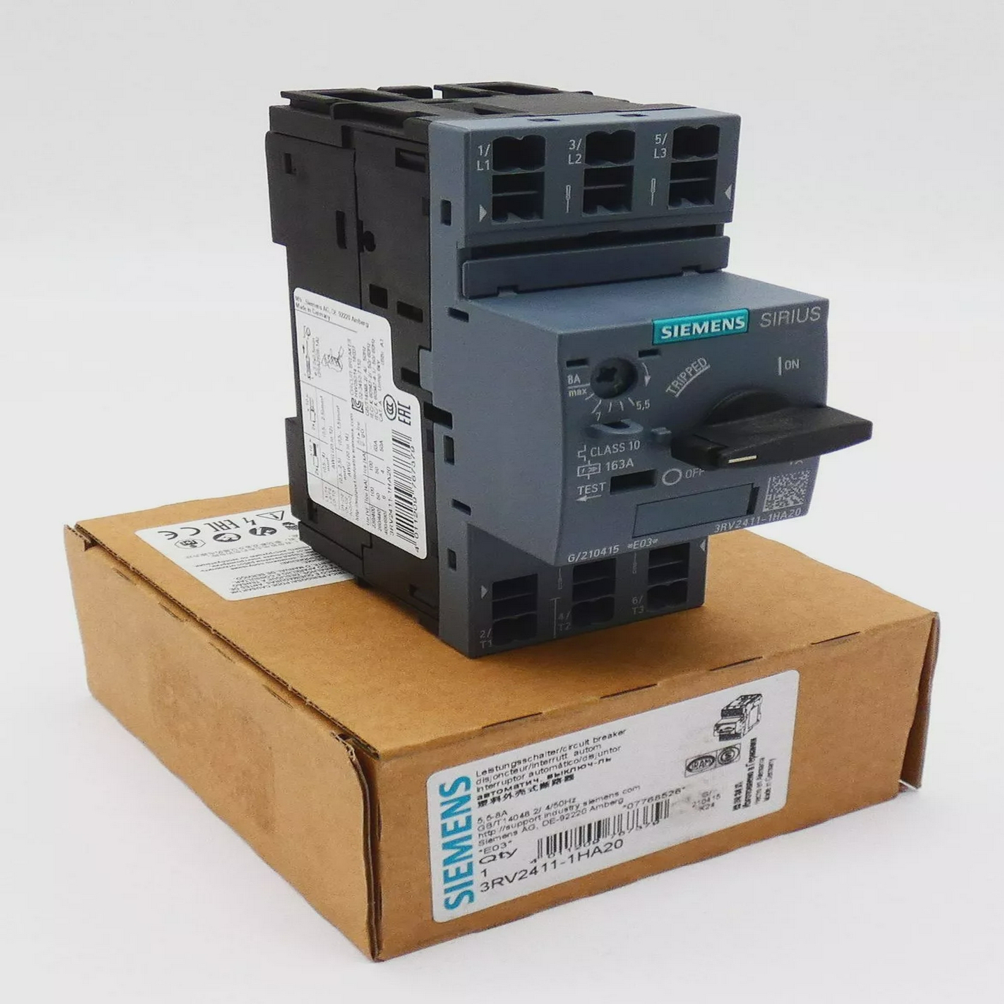 SiemensSIRIUS3RV2411-1HA203RV2411-1HA20E:03Leistungssc