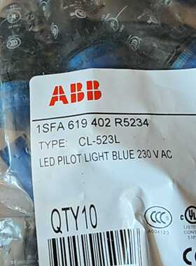 ABBCL-523LLED指示灯，型号1SFA61940--议价商品
