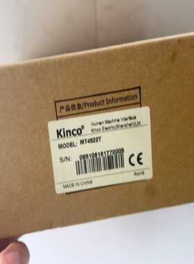 步科Kinco触摸屏人机界面，型号MT4522T，全新未开封--议价商品
