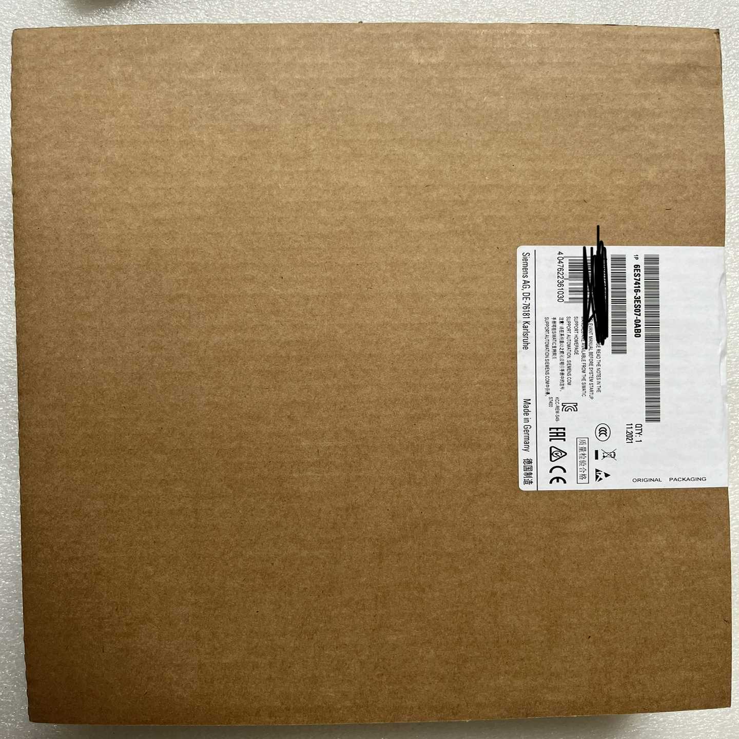 询价-6ES7416-3ES07-0AB0未拆封有，