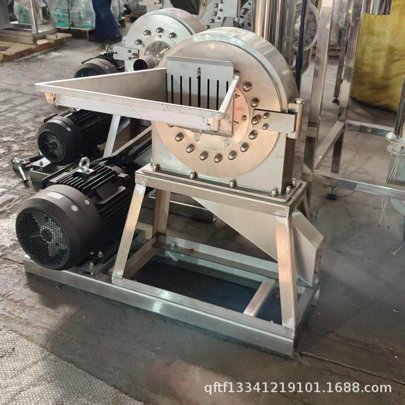 不锈钢齿盘药材粉碎机 商用糯米大米调料打粉机 小龙虾紫菜粉碎机,机械设备,粉碎机,淘宝优惠券,粉丝福利购,淘宝优惠卷