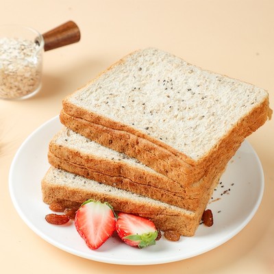 凯利来奇亚籽全麦吐司面包1000g*2箱（到手36包72片共四斤）