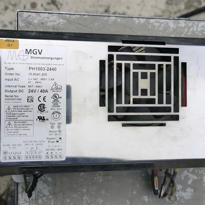 PH1003-2440 KUKA库卡机器人24V电源模块MGV实物