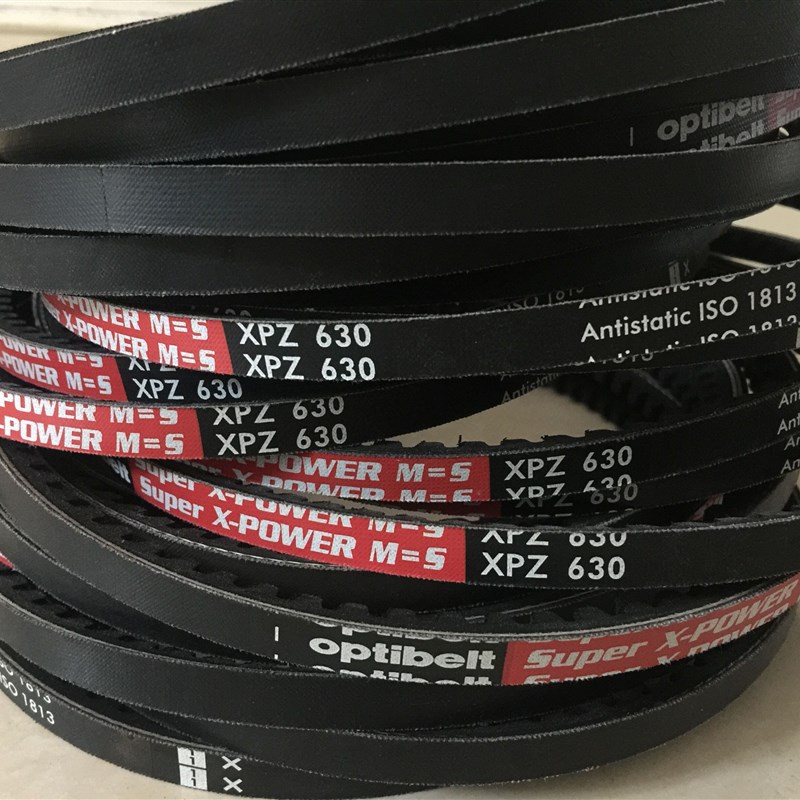 Optibelt德国欧皮特红标XPZ587 XPZ612 XPZ630 637空调机三角皮带