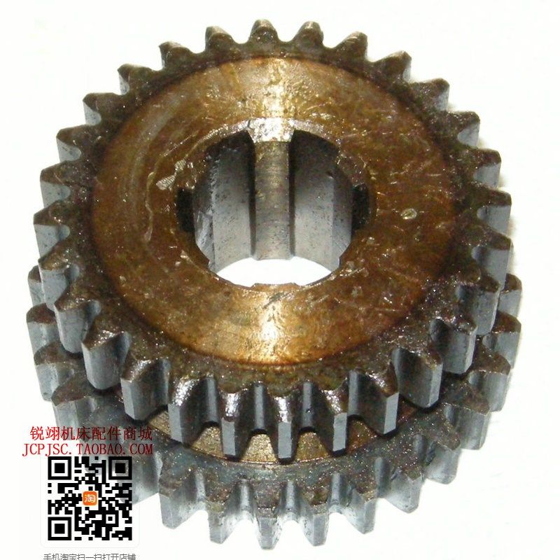 青海 齐齐哈尔铣床X61W铣床配件 齿轮 Z28/31/M2.5/6-30-8