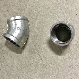 2寸45度内丝弯头 两寸铸钢内丝弯头 DN50 需其它规格可咨询旺旺