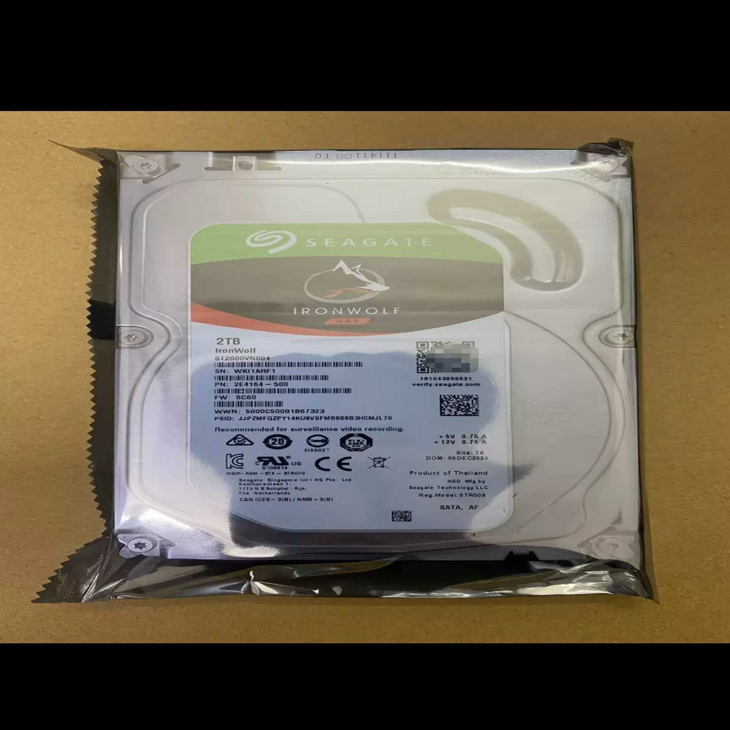 希捷酷狼2TB机械硬盘ST2000VN004-议价