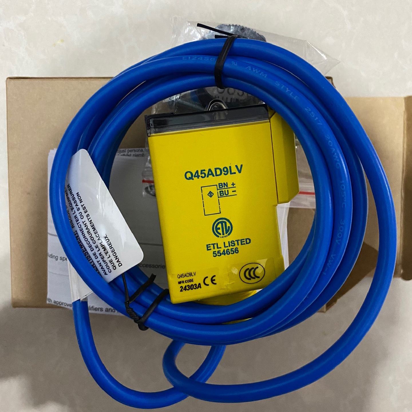 议价--BANNER邦纳传感器，型号Q45AD9LV，美国原装制造。