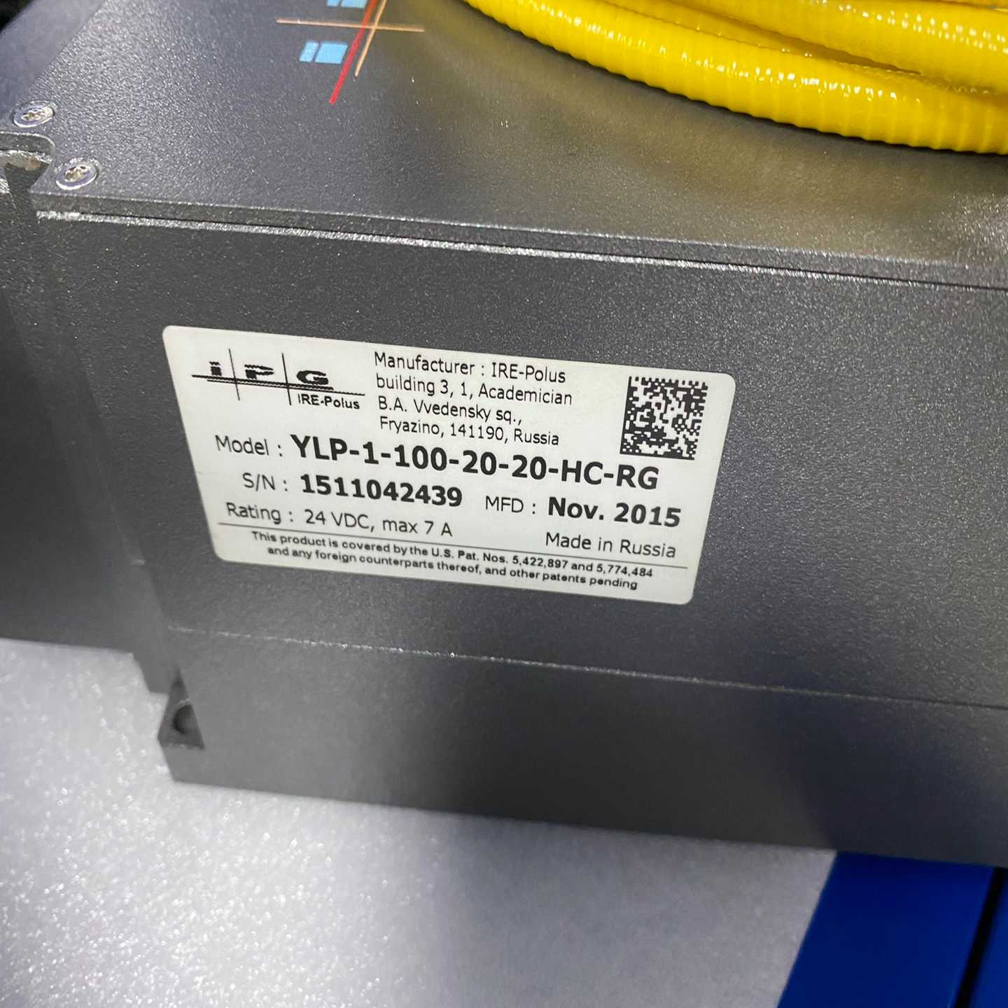 议价原装ipg激光器YLeP-1-100-20-20-HC-RG.现货/维修