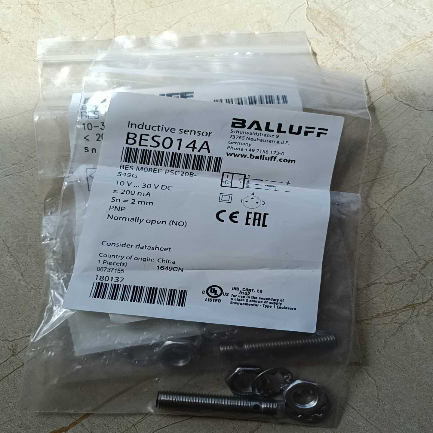 BALLUFF/巴鲁夫BES014A询价