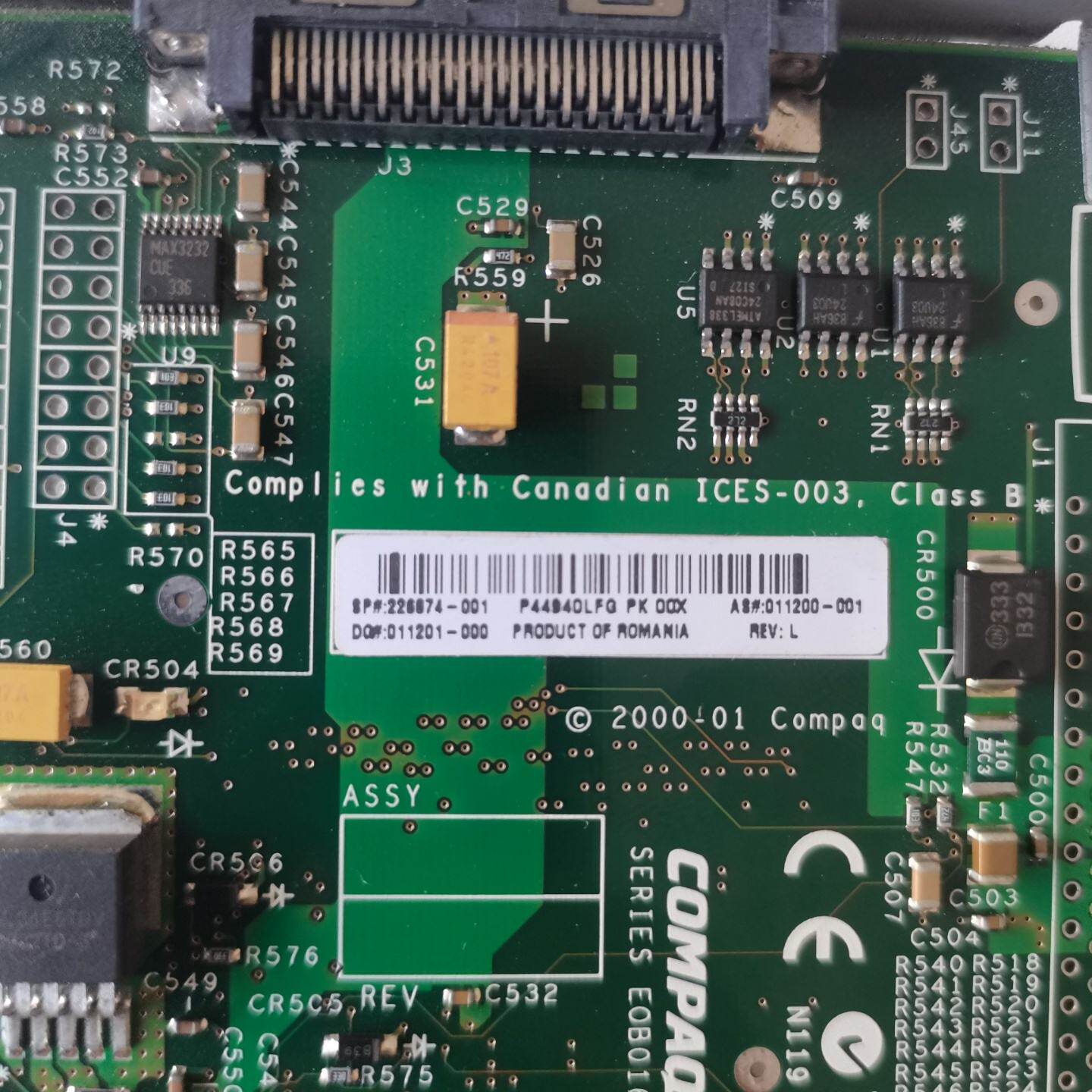 罗马尼亚产HP-011201-000一Smart Array--议价商品