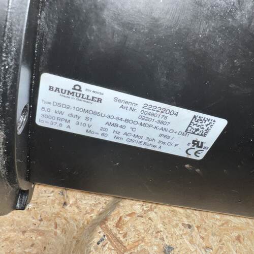 议价BAUMULLER 伺服马达 DSD2-100MO65U-30-54-BOO-MDP-K-AN-ODM1