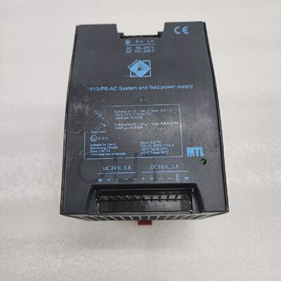 MTL INSTRUMENT 8000 SYSTEM AND FIELD POWER SUPPLY 8913PSAC W