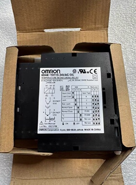 议价欧姆龙温度警报器K8AK-TH11S，24VAC/DC供电，温度监测继电器