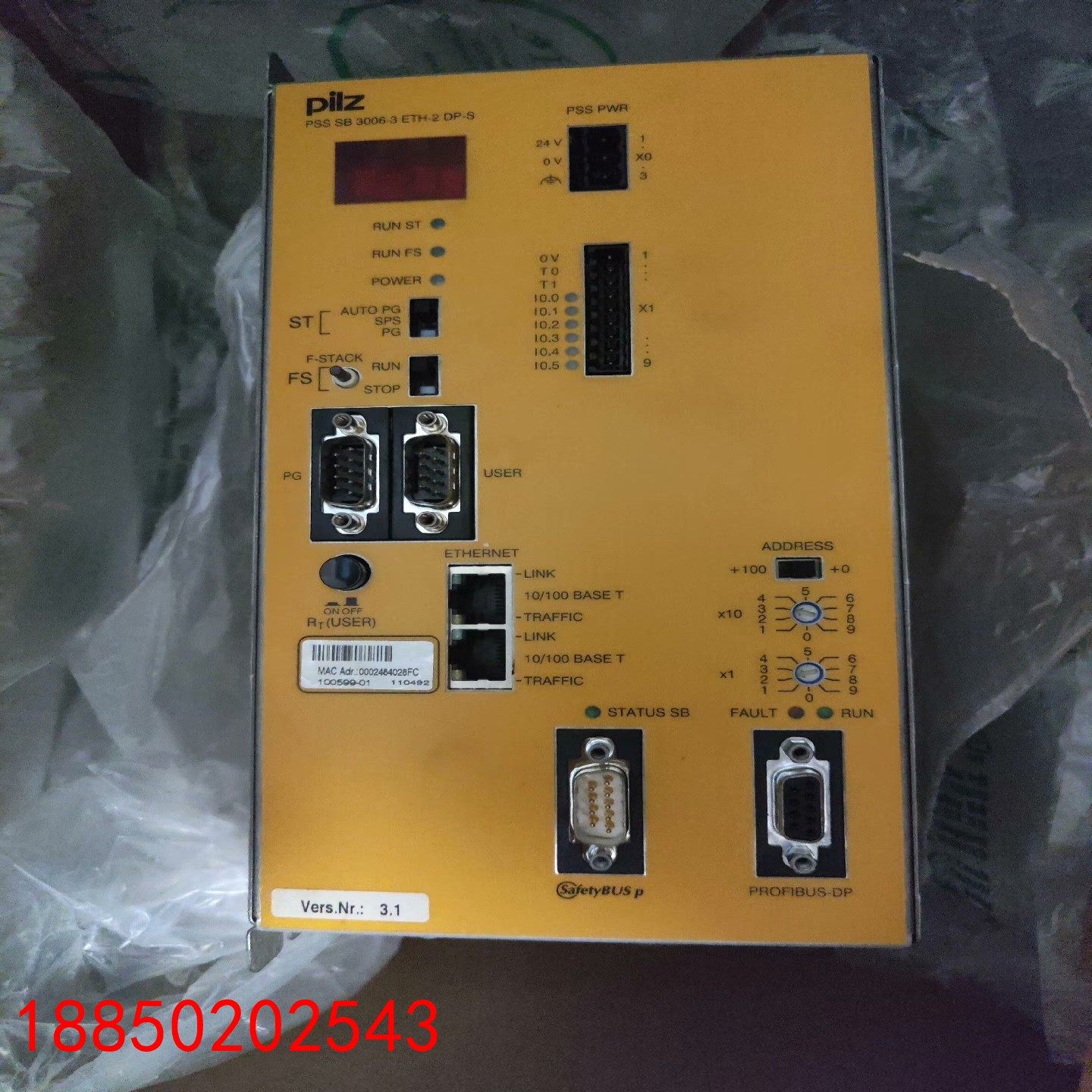 【请询价】PILZ皮尔兹 301790  PSS SB 3006-3