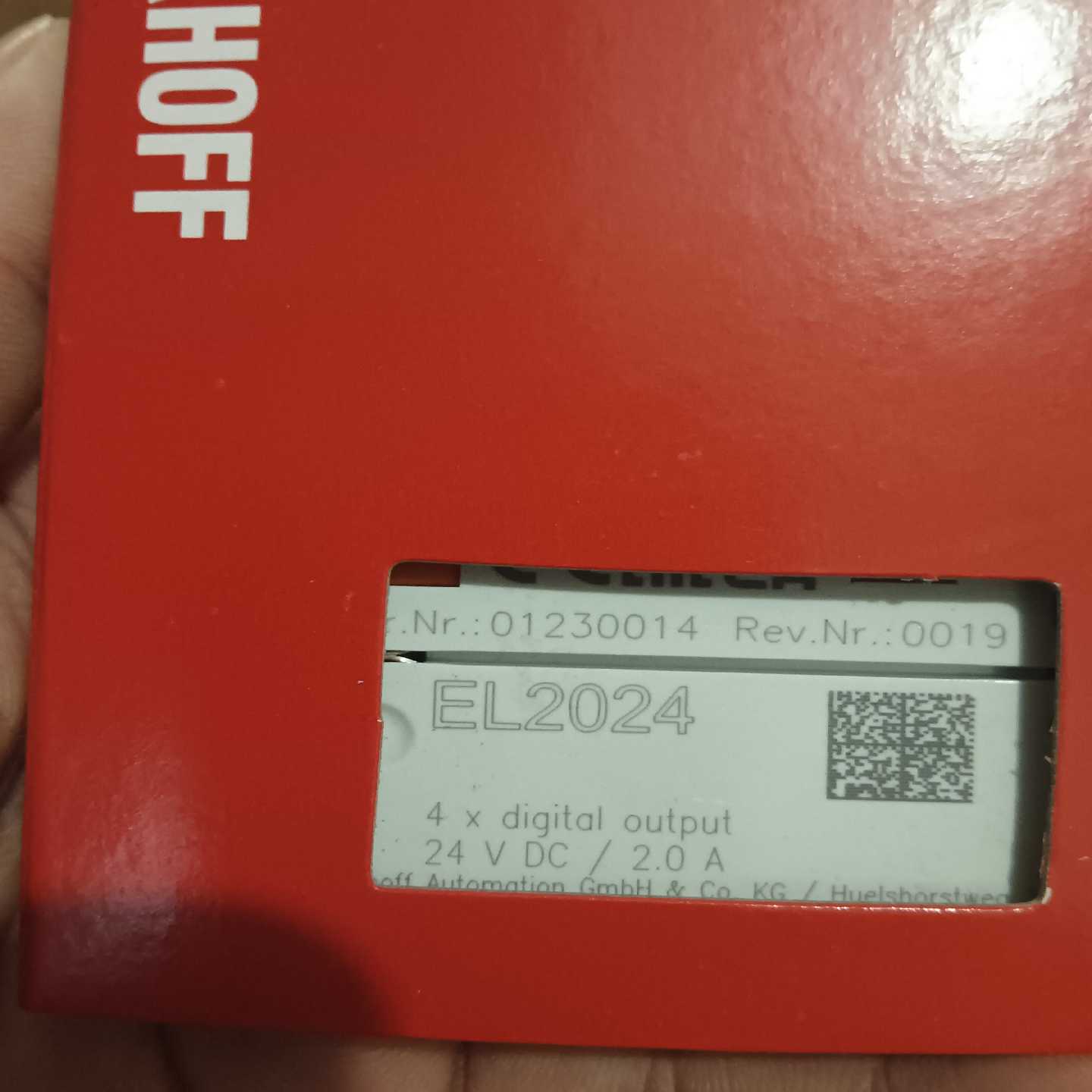 倍福模块EL2024原装正品链接实物拍摄需要的联系