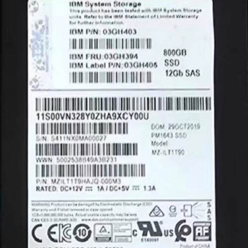 溢价-IBM 800G 03GH403 03GH394 03GH4
