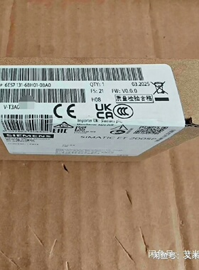 询价-6ES71316BH010BA0数字输入模组