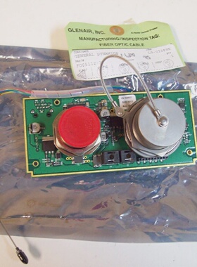 GLENAIR FO051121 FIBER OPTIC CABLE CONNECTOR BOARD  NEW  FRE