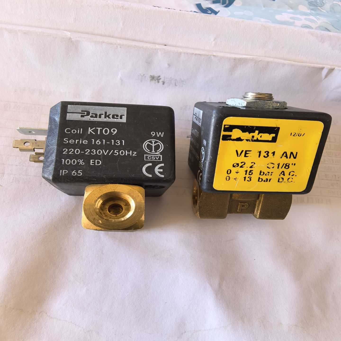 派克parker电磁阀KT09VE131AN220V--议价商品