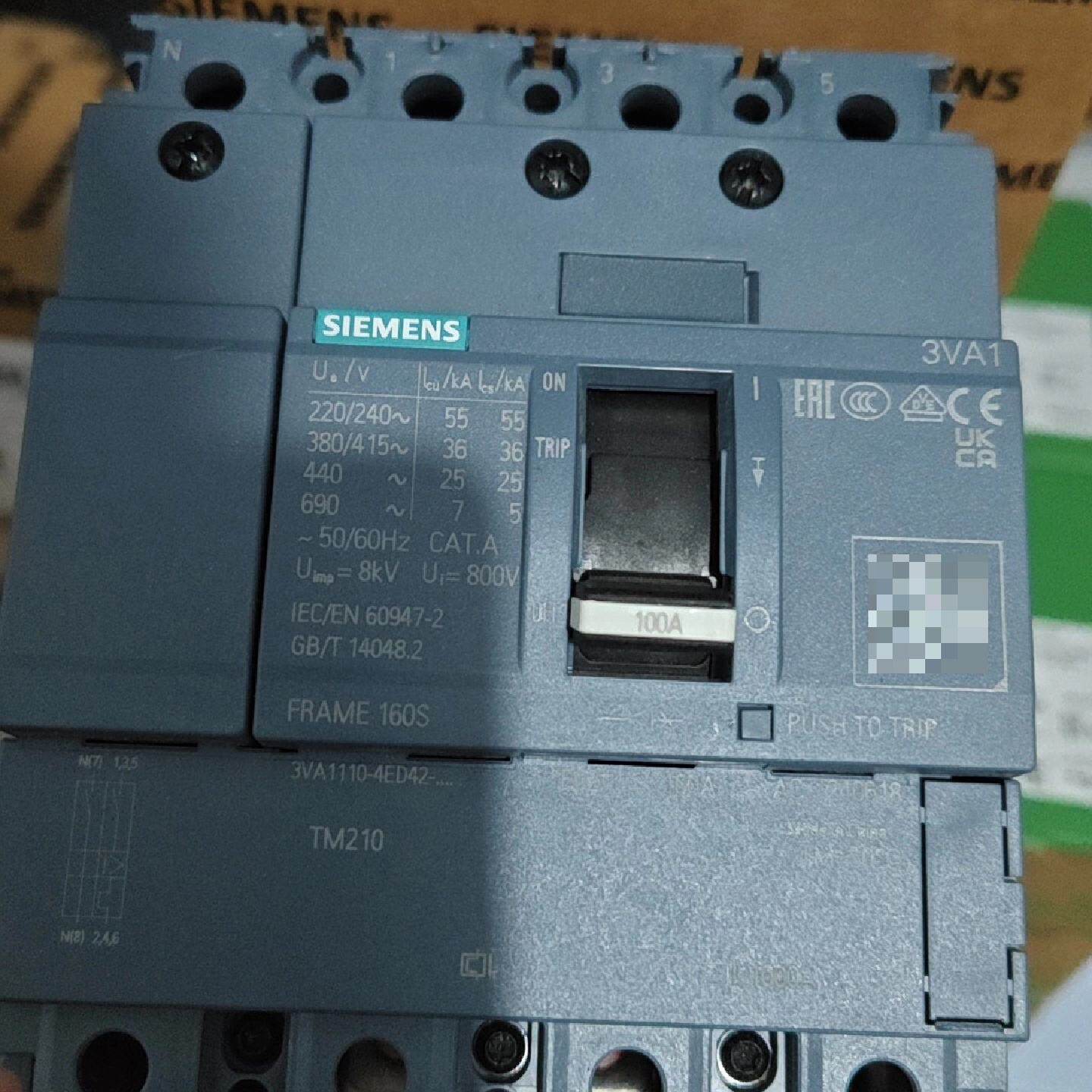 西门子漏电保护器 3VA1163-4ED42-0AA0 --议价商品