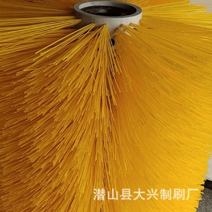 厂家供应高速公路清洗刷护栏清扫刷环卫车用扫路刷辊可定
