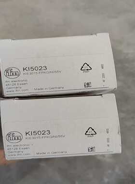 易福门KI5023接近开关，德国原装进口，型号KIE3015--议价商品