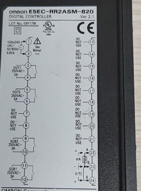 询价-温控器E5ECRR2ASM820祼机实物