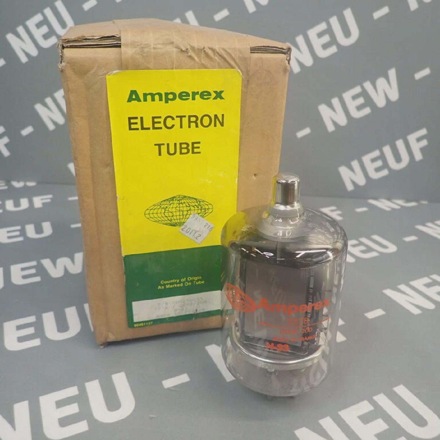 7378  AMPEREX  7378QE08200 Tube Of Transmission Triode AMPER - 实物图