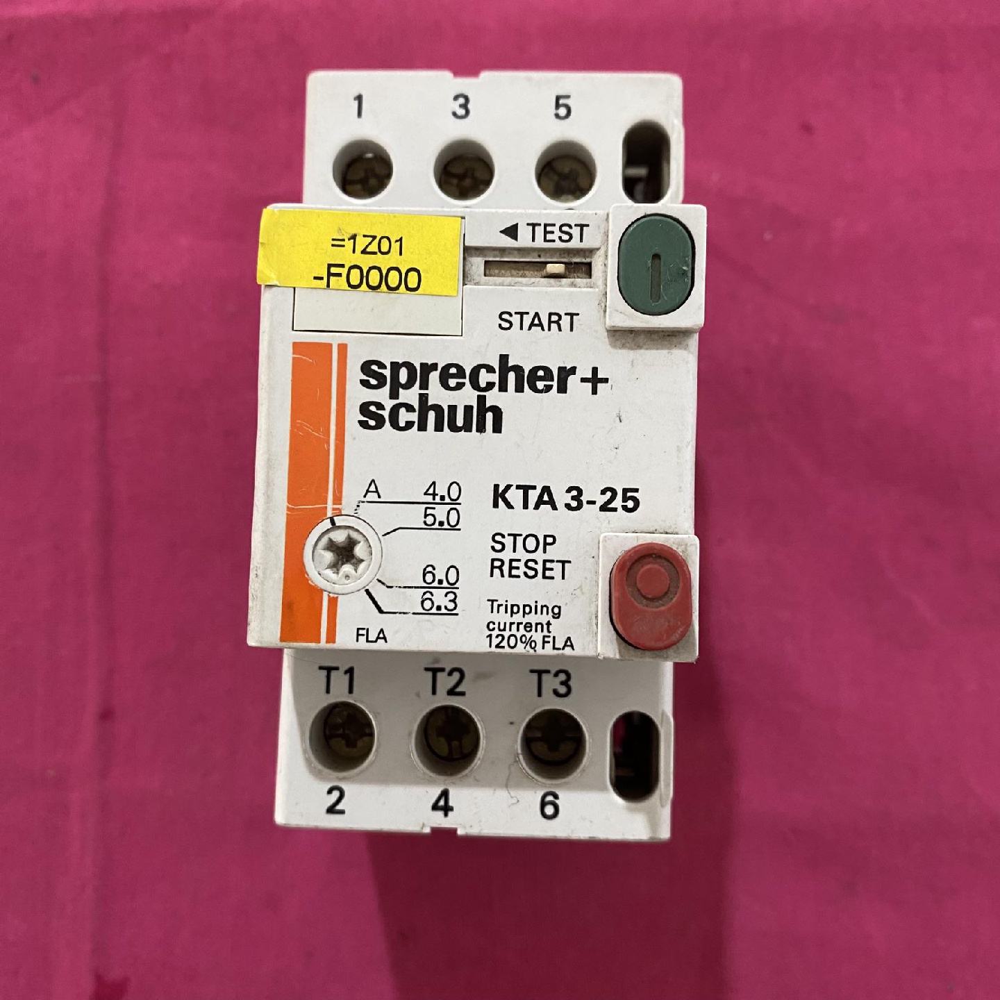 议价SPRECHERSCHUH瑞士斯普雷彻马达保护器马达断路器KTA3-25 - 实物图