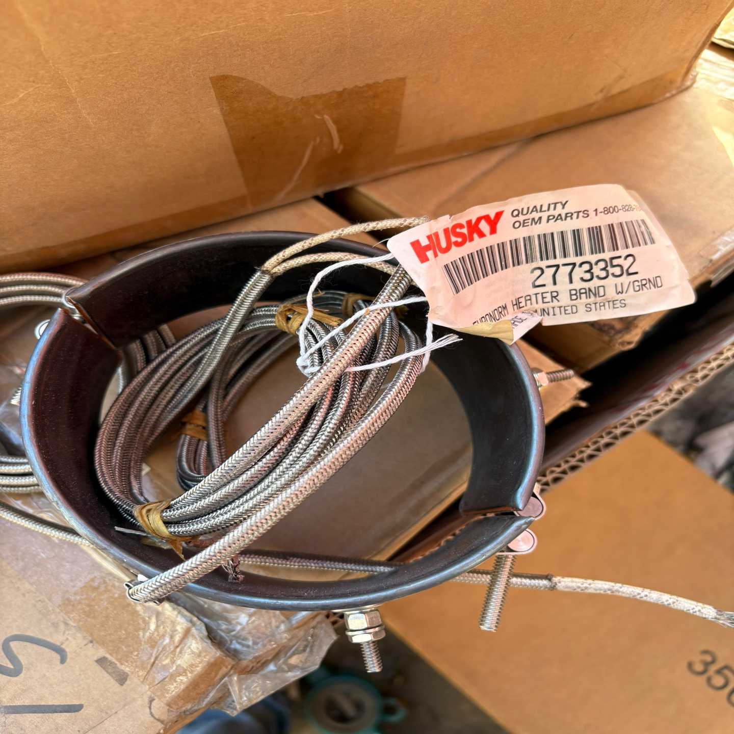 赫斯基注塑机加热圈2773352、400V800W、未使询价