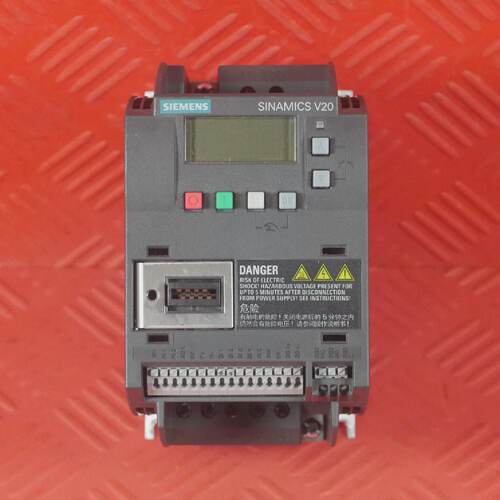 Siemens 6SL32105BB125UV0 Sinamics V20 Frequenzumrichter sofo