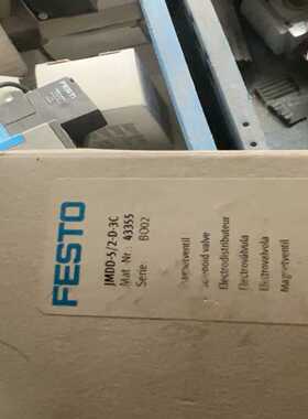 议价费斯托电磁阀JMDD-5/2-D-3C43355全新原装