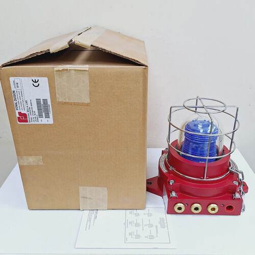 FS LEDD  LEDD4UNB Beacon EEx d LED 110240 VAC 5060 Hz Blue S