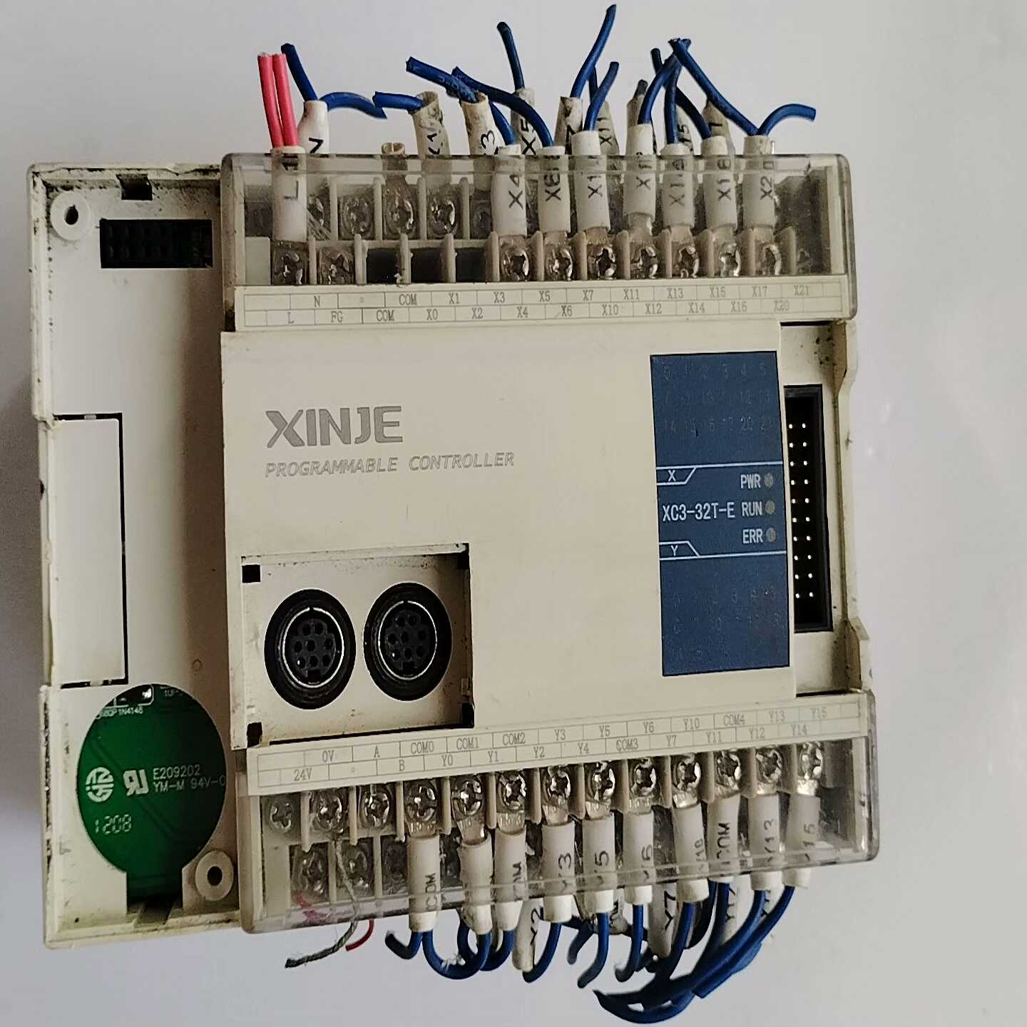 信捷PLC，XC3-32T-E，拆机，功能正常，实物成色如图-询价客服