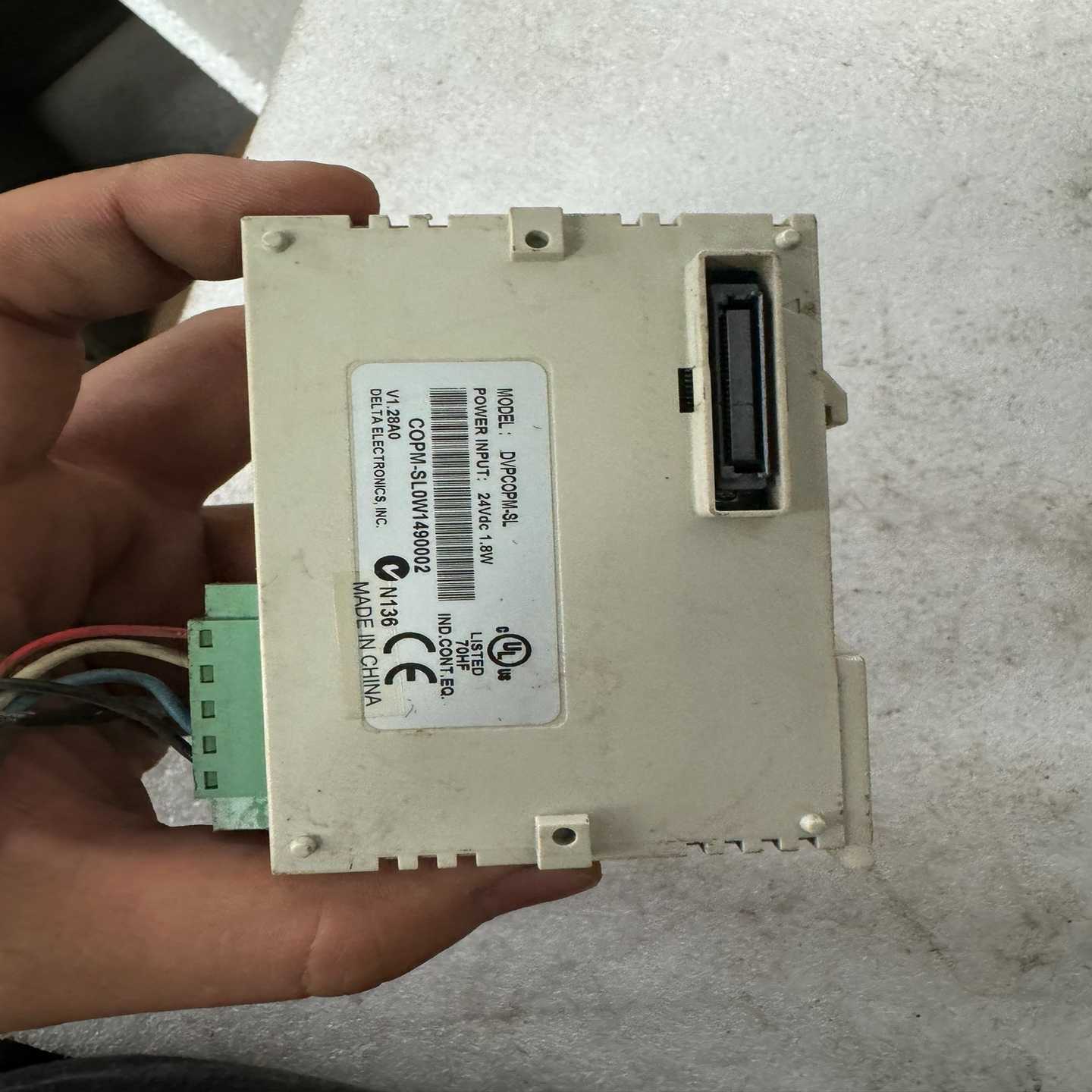 咨询-台达模块DVPCOPM-SL实图，