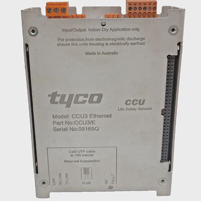 *NEW NO BOX* TYCO CCU3 ETHERNET LIFE SAFETY NETWORK MODULE C